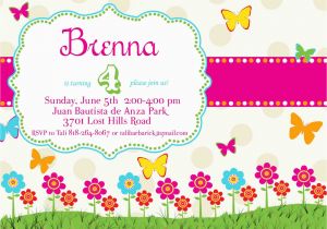 Free Printable butterfly Birthday Invitations butterfly Birthday Invitations Template Best Template