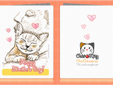 Free Printable Cat Birthday Cards 7 Best Images Of Printable Mother 39 S Day Greeting Cards