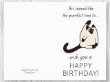 Free Printable Cat Birthday Cards Funny Birthday Cards Printables Funny Siamese Cat Birthday