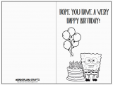 Free Printable Children S Birthday Cards 7 Best Images Of Printable Folding Birthday Cards for Kids
