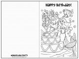Free Printable Children S Birthday Cards Wonderland Crafts Birthday Cards