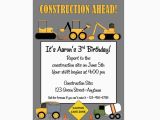 Free Printable Construction Birthday Invitations Printable Construction Birthday Invitation Heavy Equipment