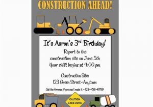 Free Printable Construction Birthday Invitations Printable Construction Birthday Invitation Heavy Equipment