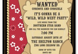 Free Printable Cowboy Birthday Invitations Cowboy Invitations Template Best Template Collection
