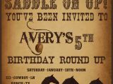 Free Printable Cowboy Birthday Invitations Western Party Invitations Party Invitations Templates