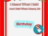 Free Printable Dr Seuss Birthday Invitations Dr Seuss Birthday Invitation Free Template 2 Invitations