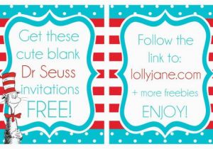 Free Printable Dr Seuss Birthday Invitations Printable Dr Seuss Quotes Templates Quotesgram