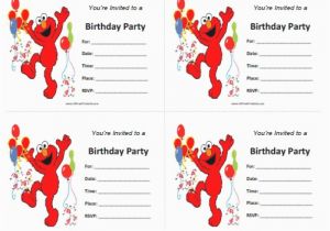 Free Printable Elmo Birthday Invitations Template Elmos Invitation Free Printable orderecigsjuice Info