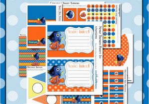 Free Printable Finding Nemo Birthday Invitations Finding Nemo Party Printables Free