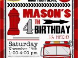 Free Printable Fireman Sam Birthday Invitations Cool Firefighter Birthday Invitation Ideas Free