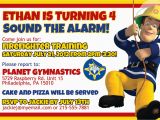 Free Printable Fireman Sam Birthday Invitations Firefighter Birthday Invitation Ideas Bagvania Free