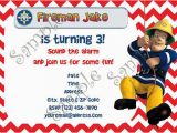 Free Printable Fireman Sam Birthday Invitations Fireman Sam Fireman Sam Invitation Fireman Sam Birthday