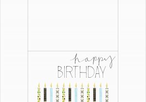 Free Printable Foldable Birthday Cards 7 Best Images Of Printable Foldable Birthday Cards to