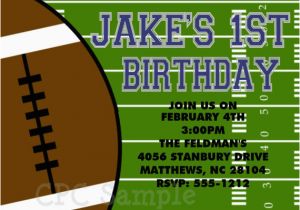 Free Printable Football Invitations for Birthday Party Free Printable Boys Birthday Invitations Drevio