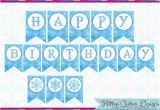 Free Printable Frozen Happy Birthday Banner Templates 5 Best Images Of Frozen Birthday Banner Free Printable