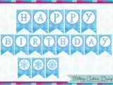 Free Printable Frozen Happy Birthday Banner Templates 5 Best Images Of Frozen Birthday Banner Free Printable