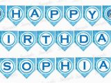 Free Printable Frozen Happy Birthday Banner Templates Frozen Banner Frozen Happy Birthday Banner Printable