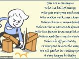 Free Printable Funny Birthday Cards for Coworkers Birthday Poems for Colleagues Page 2 Wishesmessages Com