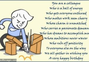 Free Printable Funny Birthday Cards for Coworkers Birthday Poems for Colleagues Page 2 Wishesmessages Com