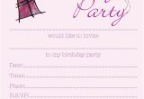 Free Printable Girl Birthday Invitations Printable Birthday Invitations for Girls Bagvania Free