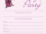 Free Printable Girl Birthday Invitations Printable Birthday Invitations for Girls Bagvania Free