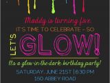 Free Printable Glow In the Dark Birthday Party Invitations 20 Epic Glow In the Dark Party Ideas Pretty My Party