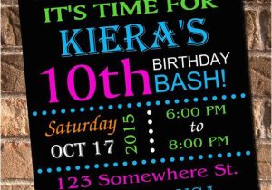 Free Printable Glow In the Dark Birthday Party Invitations Glow Party Invitations Free Printable
