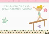 Free Printable Gymnastics Birthday Invitations Free Printable Gymnastic Birthday Invitations Updated