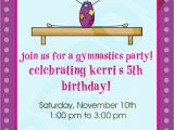 Free Printable Gymnastics Birthday Invitations Free Printable Gymnastic Birthday Invitations Updated