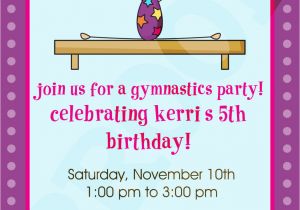 Free Printable Gymnastics Birthday Invitations Free Printable Gymnastic Birthday Invitations Updated