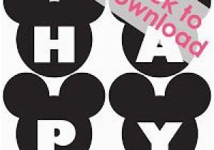 Free Printable Halloween Happy Birthday Banner Free Mickey Mouse Happy Birthday Banner Printable Minnie