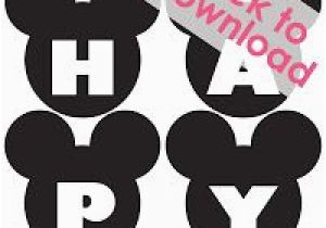 Free Printable Halloween Happy Birthday Banner Free Mickey Mouse Happy Birthday Banner Printable Minnie