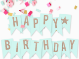 Free Printable Happy Birthday Banner Letters I Should Be Mopping the Floor Free Printable Happy
