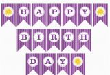 Free Printable Happy Birthday Banner Letters Pdf Rapunzel Birthday Printable Quot Happy Birthday Quot Banner