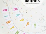 Free Printable Happy Birthday Banner Templates Pdf Free Printable Birthday Banners the Girl Creative