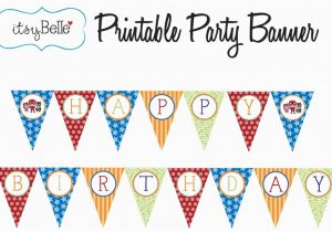 Free Printable Happy Birthday Banner Templates Pdf Free Printable Happy Birthday Banner Templates