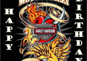 Free Printable Harley Davidson Birthday Cards Happy Birthday Harley Davidson Verjaardagspins