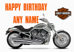 Free Printable Harley Davidson Birthday Cards Harley Davidson Bike Birthday Card