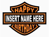 Free Printable Harley Davidson Birthday Cards Harley Davidson Happy Birthday I originally Made This