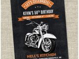 Free Printable Harley Davidson Birthday Cards Motorcycle Biker Birthday Invitation Vintage Motorcycle