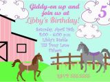 Free Printable Horse Birthday Party Invitations Free Printable Horse Party Invites Horse Party