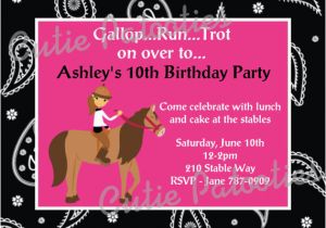 Free Printable Horse Birthday Party Invitations Horse Birthday Invitations Ideas Bagvania Free Printable