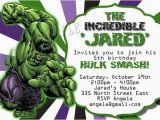 Free Printable Hulk Birthday Invitations Incredible Hulk Birthday Invitations Ideas Bagvania Free