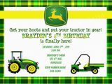 Free Printable John Deere Birthday Invitations Birthday Invitations John Deere Farm Birthday