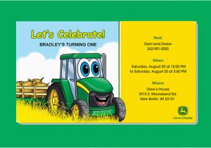 Free Printable John Deere Birthday Invitations Free Printable John Deere Printable Birthday Invitations