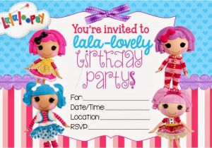 Free Printable Lalaloopsy Birthday Invitations 40th Birthday Ideas Lalaloopsy Birthday Invitation