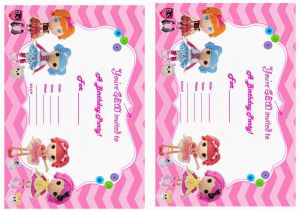 Free Printable Lalaloopsy Birthday Invitations 6 Best Images Of Lalaloopsy Birthday Invitations Printable