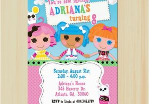 Free Printable Lalaloopsy Birthday Invitations 6 Best Images Of Lalaloopsy Birthday Invitations Printable