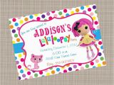 Free Printable Lalaloopsy Birthday Invitations Lalaloopsy Printable Birthday Invitation by