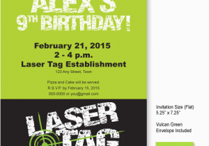 Free Printable Laser Tag Birthday Invitations 9 Best Images Of Laser Tag Invitations Free Printable